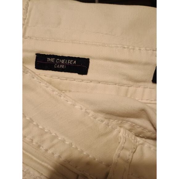 VIGOSS The Chelsea White Embellished Pockets Capri Jeans Women's Size‎ 3/4 - Picture 7 of 11